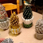 3 návody na VIANOČNÉ DEKORÁCIE ❤️ zo šišiek (VIDEONÁVODY)